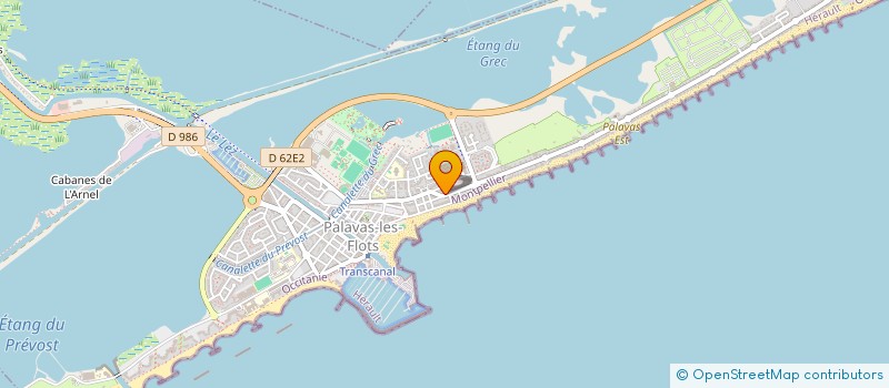 localisation de l'entreprise ASS PORTS PLAISANCE LANGUEDOC-ROUSSILLON à PALAVAS-LES-FLOTS