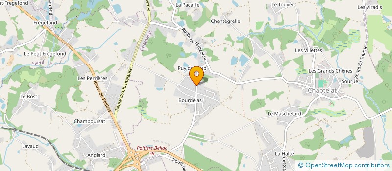 localisation de l'entreprise ASS POTES POUR TOUJOURS à CHAPTELAT