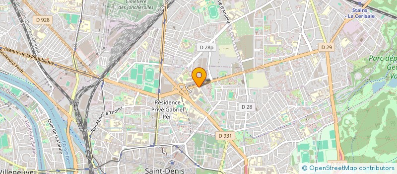 localisation de l'entreprise ASS POUR ACCUEIL PETITE ENFANC à SAINT-DENIS