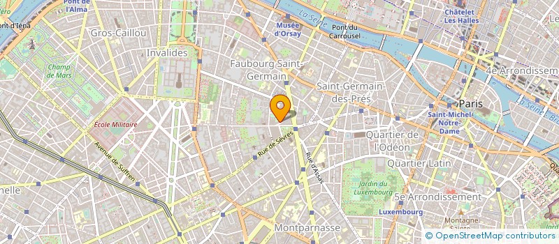 localisation de l'entreprise ASS POUR AIDE AUX FAMILLES  PARIS