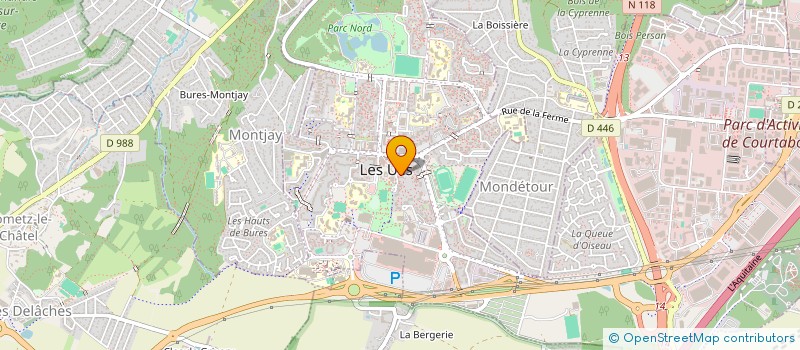 localisation de l'entreprise ASS POUR COMMUNICAT ETUDES RECHERC FORMA à LES ULIS