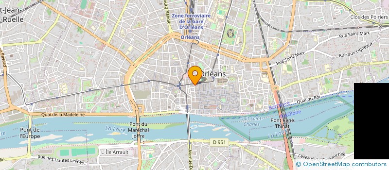 localisation de l'entreprise ASS POUR CULTURE D'AUJOURD'HUI ET D'HIER à ORLEANS