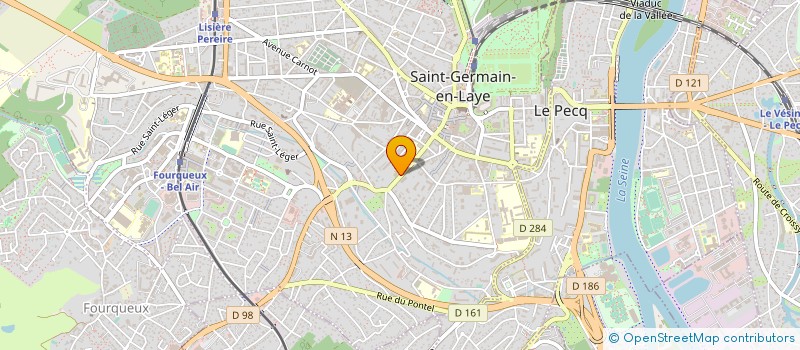 localisation de l'entreprise ASS POUR CULTURE LOISIRS ET FORMATION à SAINT-GERMAIN-EN-LAYE