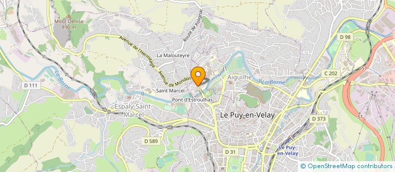 localisation de l'entreprise ASS POUR DEVEL METHO TRAIT INSUF RENAL à LE PUY-EN-VELAY
