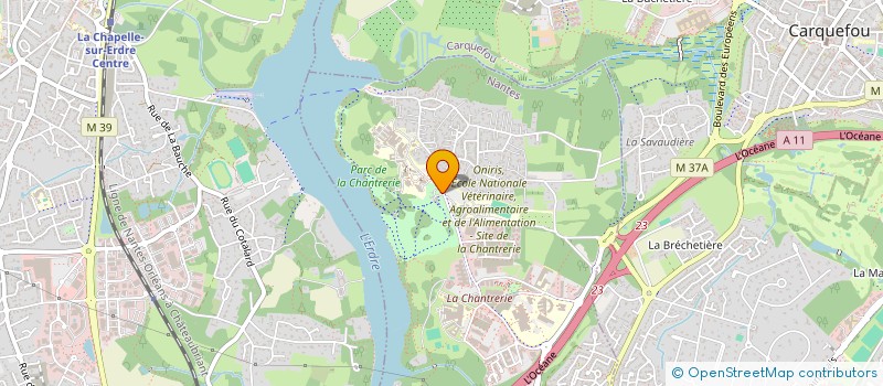 localisation de l'entreprise ASS POUR DEVELO MAITRI RECHE TECH EN P&L à NANTES