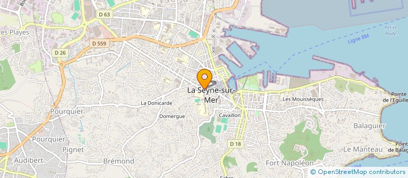 localisation de l'entreprise ASS POUR DEVELOP PEDAGOGIE MUSICALE à LA SEYNE-SUR-MER