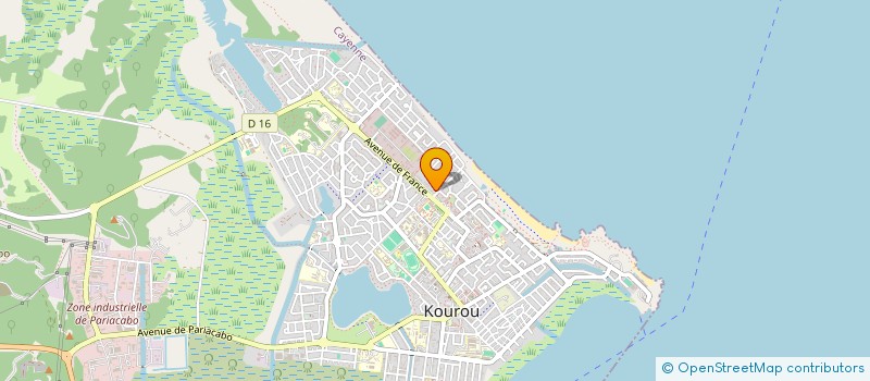 localisation de l'entreprise ASS POUR DEVELOPEMENT GENERATIONS AVENIR à KOUROU