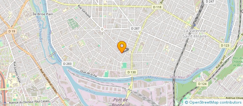 localisation de l'entreprise ASS POUR DEVELOPP CIAL ENTREPRISES à SAINT-MAUR-DES-FOSSES