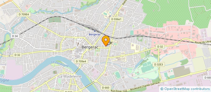 localisation de l'entreprise ASS POUR DEVELOPPEMENT DE L APPRENTISSAGE DANS LES PROFESSIONS SANITAIRES SOCIALES ET MEDICO SOCIALES EN AQUITAINE à BERGERAC