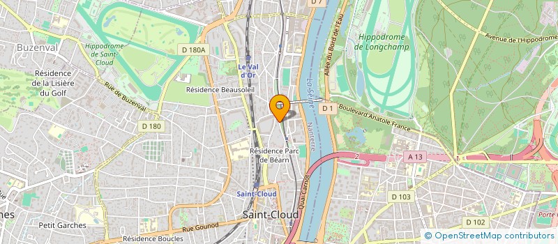 localisation de l'entreprise ASS POUR DEVELOPPEMENT MANAGEMENT à SAINT-CLOUD