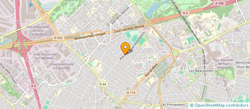 localisation de l'entreprise ASS POUR ENCOURAGEEMNT AU DEVELOPPEMENT à AULNAY-SOUS-BOIS