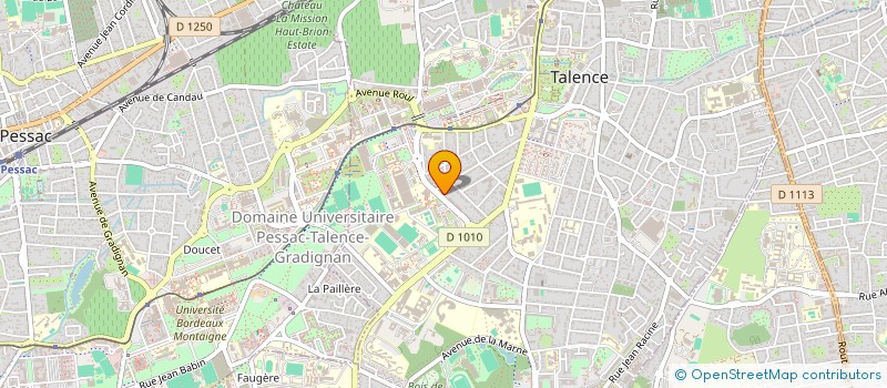 localisation de l'entreprise ASS POUR ENCOURAGEMENT ETUDES ANCIENNES à TALENCE