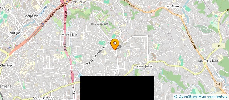 localisation de l'entreprise ASS POUR FORMATION A LA RELATION D'AIDE à MARSEILLE