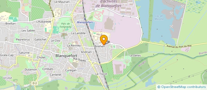 localisation de l'entreprise ASS POUR FORMATION CONTINUE DANS BTP 33 à BLANQUEFORT