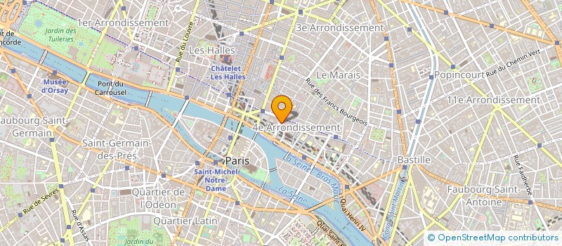 localisation de l'entreprise ASS POUR INFORMAT MUNICIPALE à PARIS