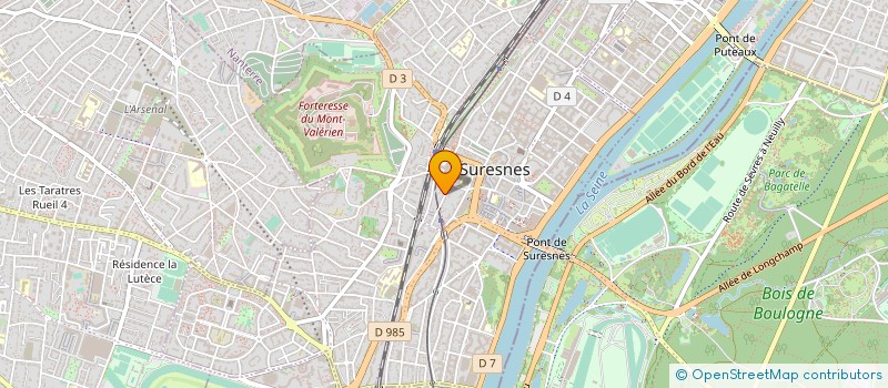 localisation de l'entreprise ASS POUR INFORMATISATION DONNEES DE ENT à SURESNES