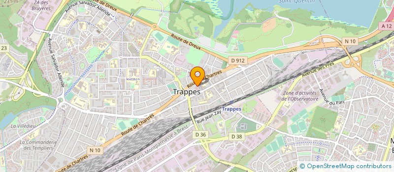 localisation de l'entreprise ASS POUR INSERTION EDUCATION ET SOINS à GUYANCOURT
