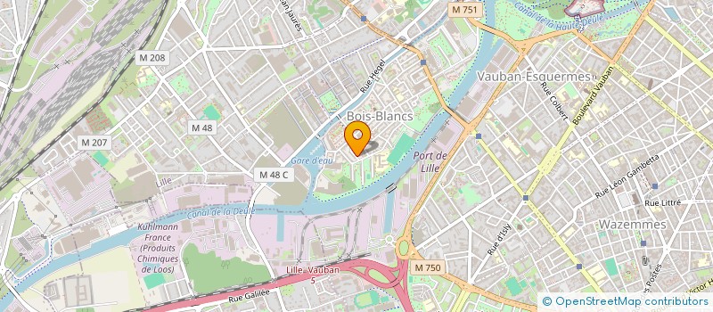 localisation de l'entreprise ASS POUR INSERTION TOLERANCE LIENS AMITIE NORD SUD à LILLE