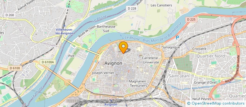 localisation de l'entreprise ASS POUR JAZZ ET MUSIQUE IMPROVISEE à AVIGNON