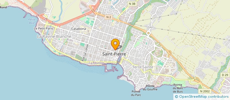 localisation de l'entreprise ASS POUR L'ACTION SOCIALE à SAINT-PIERRE