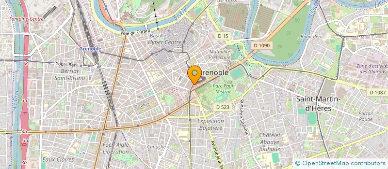 localisation de l'entreprise ASS POUR L'AGENCEMENT DES ACTIVITES à GRENOBLE