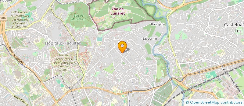 localisation de l'entreprise ASS POUR L' ANIMATION DE LA GALERIE SAINT COME à MONTPELLIER