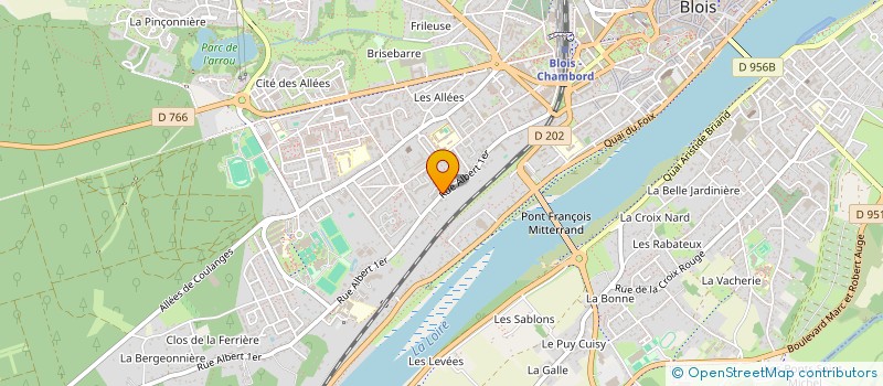 localisation de l'entreprise ASS POUR L AUDIOVISUEL IMAGINABLE à BLOIS