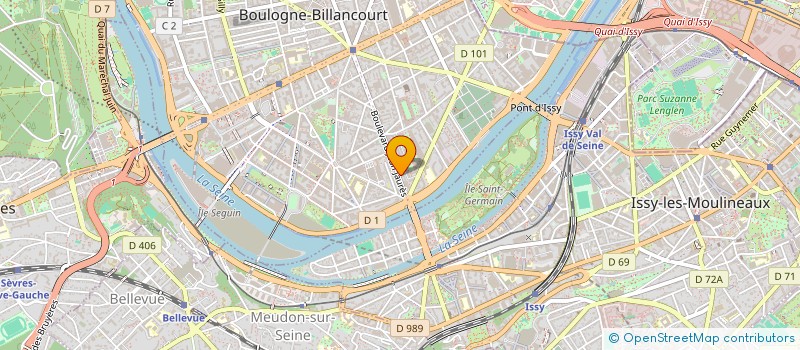 localisation de l'entreprise ASS POUR L'ECHANGE ENTRE GENERATIONS à BOULOGNE-BILLANCOURT