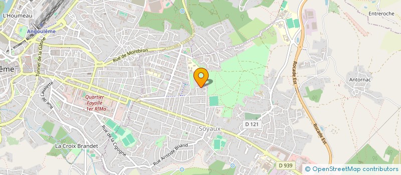 localisation de l'entreprise ASS POUR L'ECOLE OUVERTE à SOYAUX