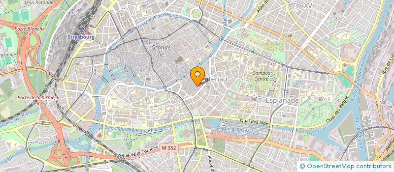 localisation de l'entreprise ASS POUR L'EMPLOI CREATION ALS MOSELLE à STRASBOURG