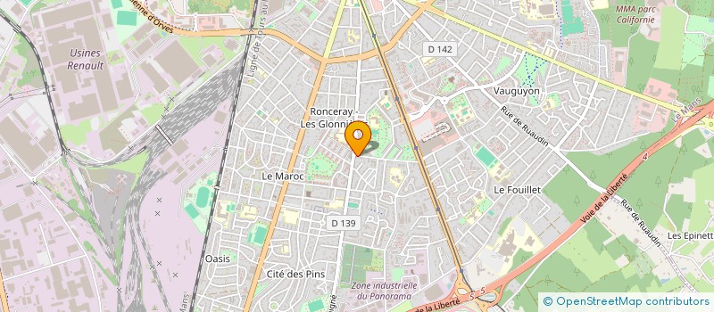 localisation de l'entreprise ASS POUR L EMPLOI DES JEUNES à LE MANS