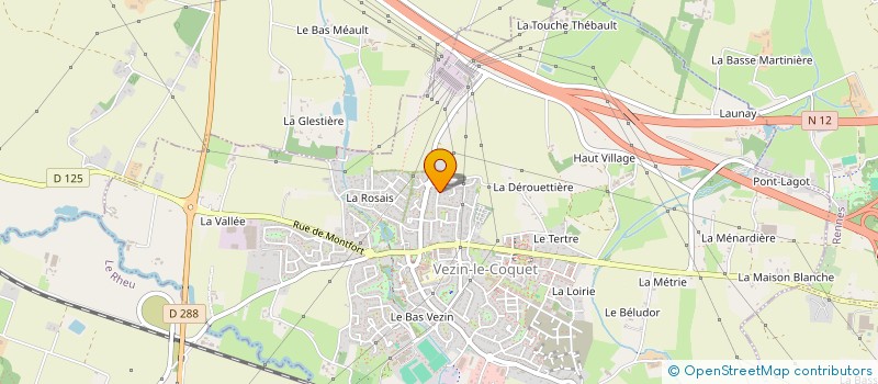 localisation de l'entreprise ASS POUR L ETUDE DU DESSIN D ARCHITECTUR à VEZIN-LE-COQUET