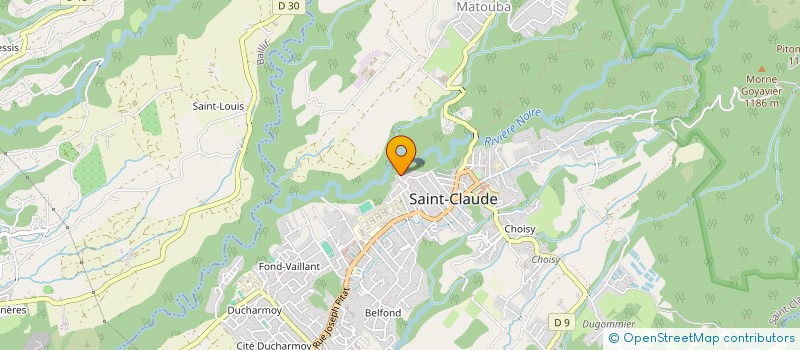 localisation de l'entreprise ASS POUR L'EXPLOITATION DU PATRIMOINE à SAINT-CLAUDE