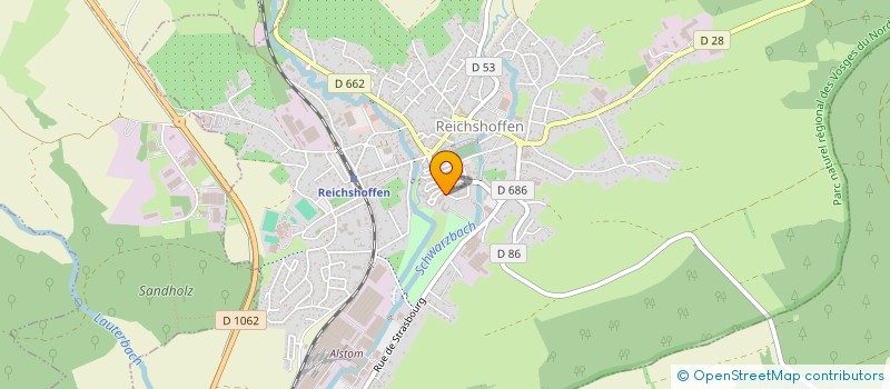 localisation de l'entreprise ASS POUR L'INITIATIVE ET L'INSERTION  REICHSHOFFEN