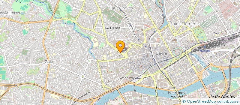 localisation de l'entreprise ASS POUR L'INSERTION PROFFESSIONNELLE LA FORMATION ET LE DEVELOPPEMENT à NANTES