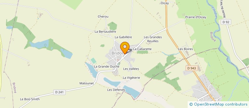 localisation de l'entreprise ASS POUR LA CONSTRUCTION LA GABILLIERE à BRIDORE