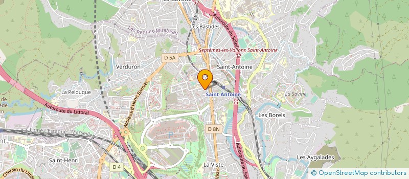 localisation de l'entreprise ASS POUR LA COOPERATION RADIOS LIBRES à MARSEILLE