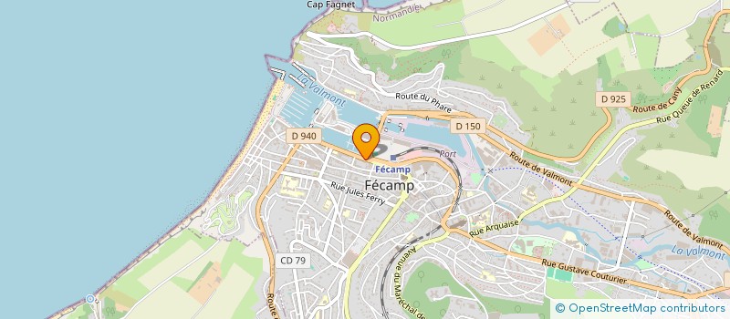 localisation de l'entreprise ASS POUR LA COORDINATION ET LE MAINTIEN A DOMICILE PAYS DES HAUTES FALAISES à FECAMP