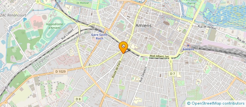 localisation de l'entreprise ASS POUR LA DEFENCE CONSTRUCTEURS PRIVES à AMIENS