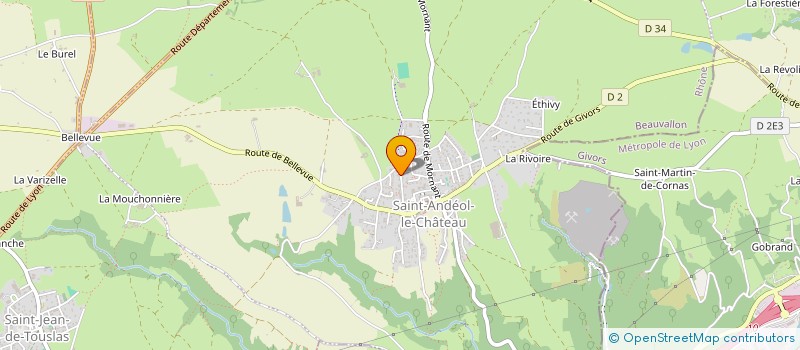 localisation de l'entreprise ASS POUR LA DEFENSE DE L'ENVIRONNEMENT ANDEOLAUS  BEAUVALLON