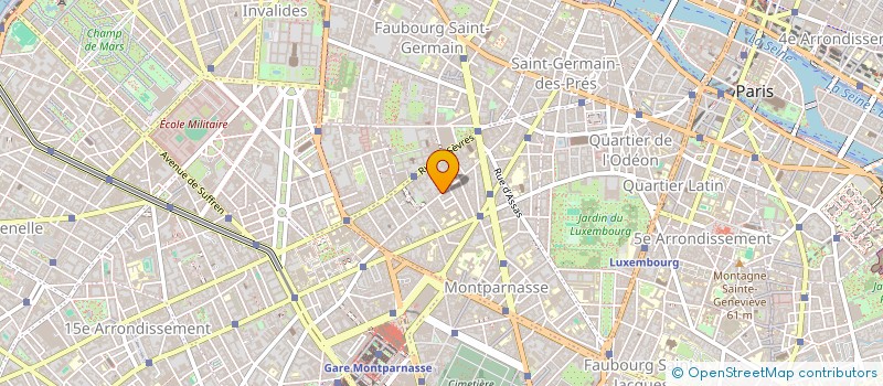localisation de l'entreprise ASS POUR LA DIFFUSION DU YOGA  PARIS
