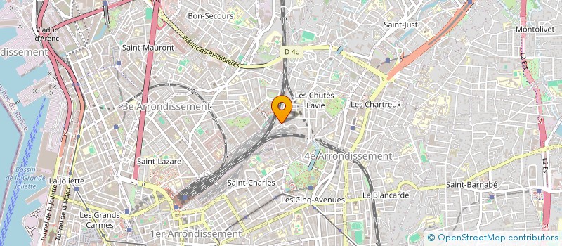 localisation de l'entreprise ASS POUR LA FORMATION PROFESSIONNELLE à MARSEILLE