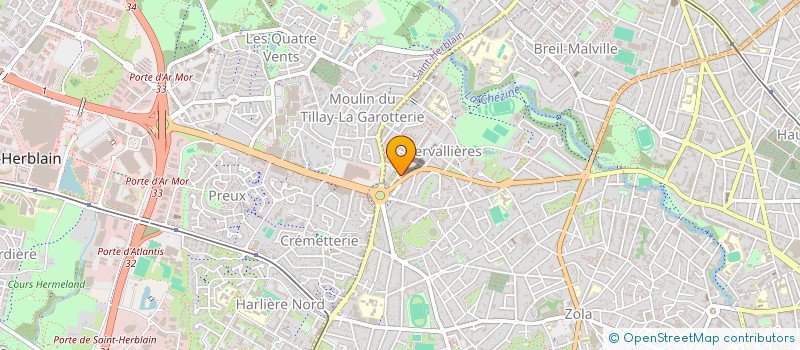 localisation de l'entreprise ASS POUR LA FRATERNITE MULTICOLORE à NANTES