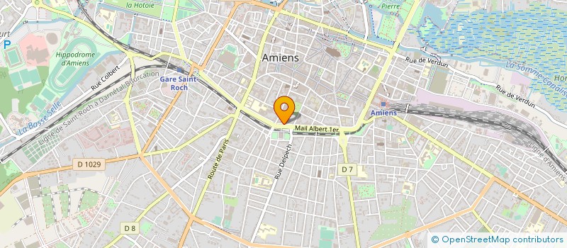 localisation de l'entreprise ASS.POUR LA GESTION DU SON ET LUMIERE à AMIENS