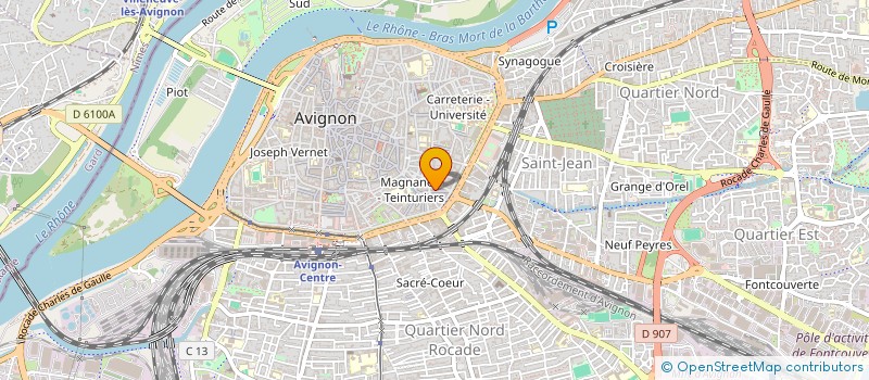 localisation de l'entreprise ASS POUR LA PALEONTOLOGIE ET MINERALOGIE à AVIGNON