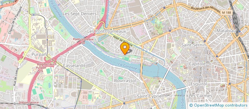 localisation de l'entreprise ASS POUR LA PROMOTION CULTURE ET ARTS à TOULOUSE