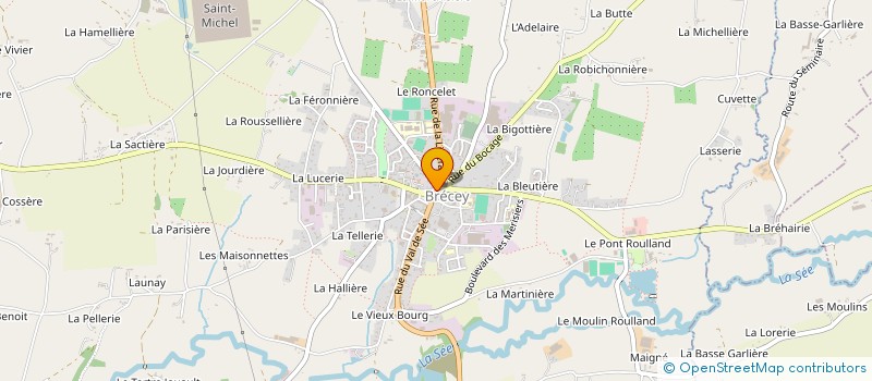 localisation de l'entreprise ASS POUR LA PROMOTION DE CONTENUS MULTIMEDIA ET AUDIOVISUEL EN NORMANDIE à BRECEY
