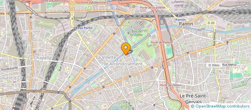 localisation de l'entreprise ASS POUR LA PROMOTION DE JEUNE ENFANCE  PARIS