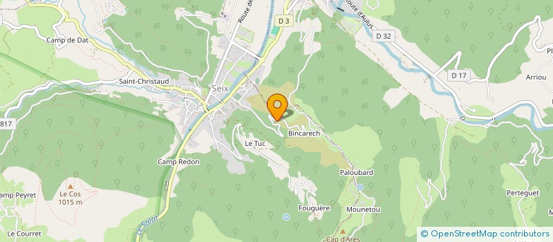 localisation de l'entreprise ASS POUR LA PROMOTION DE LA CHASSE à SEIX