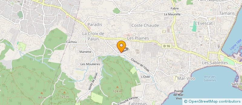 localisation de l'entreprise ASS POUR LA PROMOTION DE LA LITTERATURE à LA SEYNE-SUR-MER
